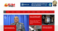 Desktop Screenshot of elsoldesantiago.com